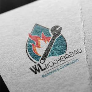 mockup du logo pour Wilfrid Bochereau